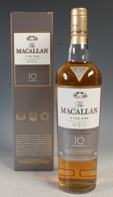 Lot 431 - A boxed bottle of The Macallan Fine Oak Triple...