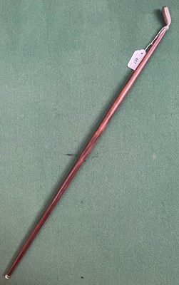 Lot 467 - Golfing Interest - a Sheffield silver mounted...