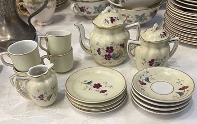 Lot 484 - A late 19th/ early 20th century miniature four...