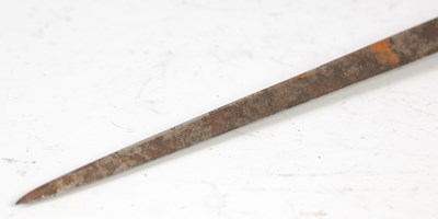 Lot 146 - An Italian gunners stiletto dagger, probably...