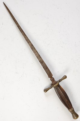 Lot 146 - An Italian gunners stiletto dagger, probably...