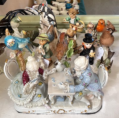 Lot 519 - A collection of nine assorted Goebel bird...