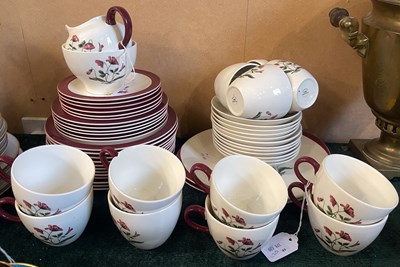 Lot 545 - A Wedgwood Mayfield pattern part tea and...