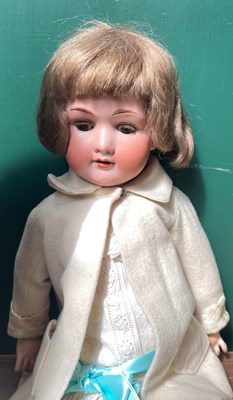 Lot 605 - An Armand Marseille, Germany, Bisque head doll,...
