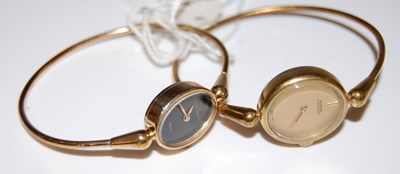 Lot 61 - Two vintage ladies bangle watches, one Montine...