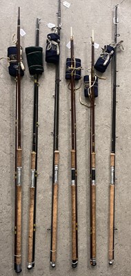 Lot 682 - A group of six House of Hardy two piece coarse...