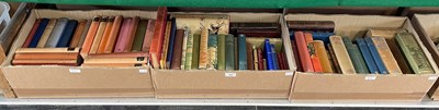 Lot 709 - Three boxes of assorted vintage books.