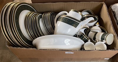 Lot 714 - A box of Royal Doulton Vanborough pattern part...