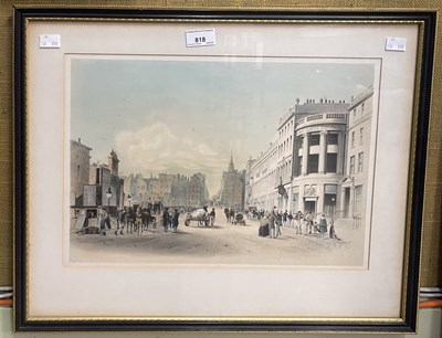 Lot 818 - After Swarbreck 
North Bridge, Edinburgh ...