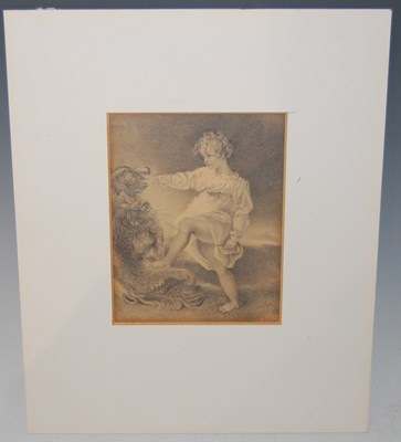 Lot 68 - Attributed to Sir Thomas Lawrence, Boy and Dog,...