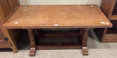 Lot 850 - Derek 'Lizardman' Slater, an Arts & Crafts oak...