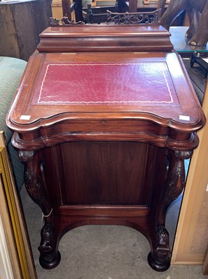 Lot 882 - A reproduction Victorian style mahogany...