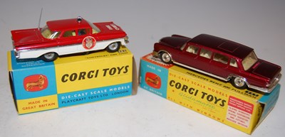 Lot 75 - Two boxed vintage Corgi Toys models,...
