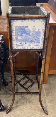 Lot 937 - A 19th century aesthetic movement faux bamboo...
