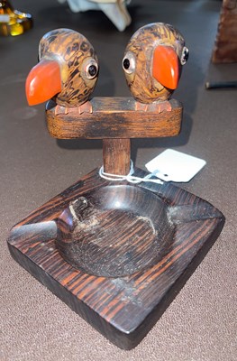 Lot 651 - A double nut bird ashtray attributed to Henry...