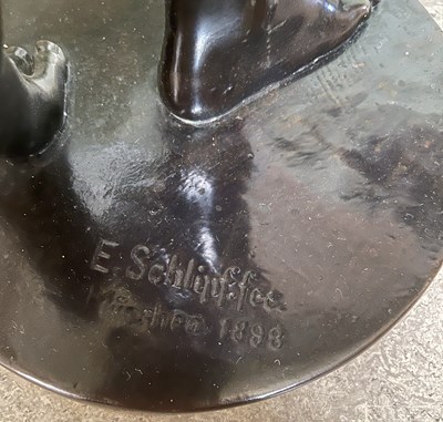 Lot 654 - Eugen Schlipf (1869-1943), Fanfare Player, a...