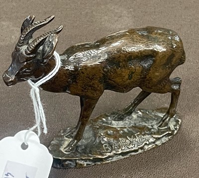 Lot 133A - After Antoine Louis Barye, Kevel, a bronze...