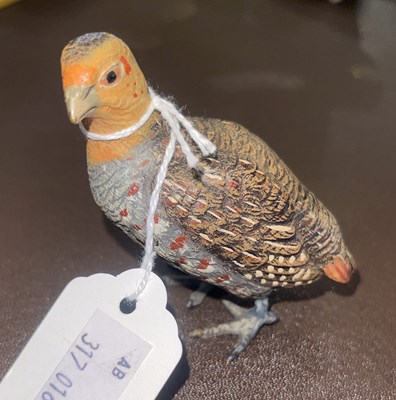 Lot 264A - A 20th century cold-painted bronze model of a...