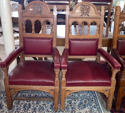 Lot 987 - A set of eight late 19th century Baillie/...