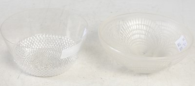 Lot 9 - Two Lalique glass bowls to include a Tokyo-2...