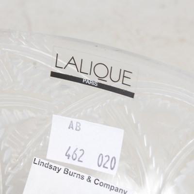 Lot 20 - A Lalique clear and frosted glass bowl,...
