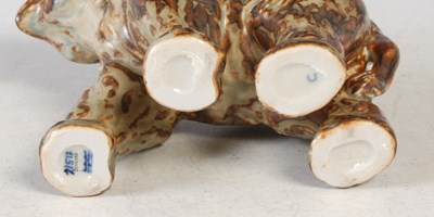 Lot 25 - Knud Kyhn for Royal Copenhagen - a ceramic...