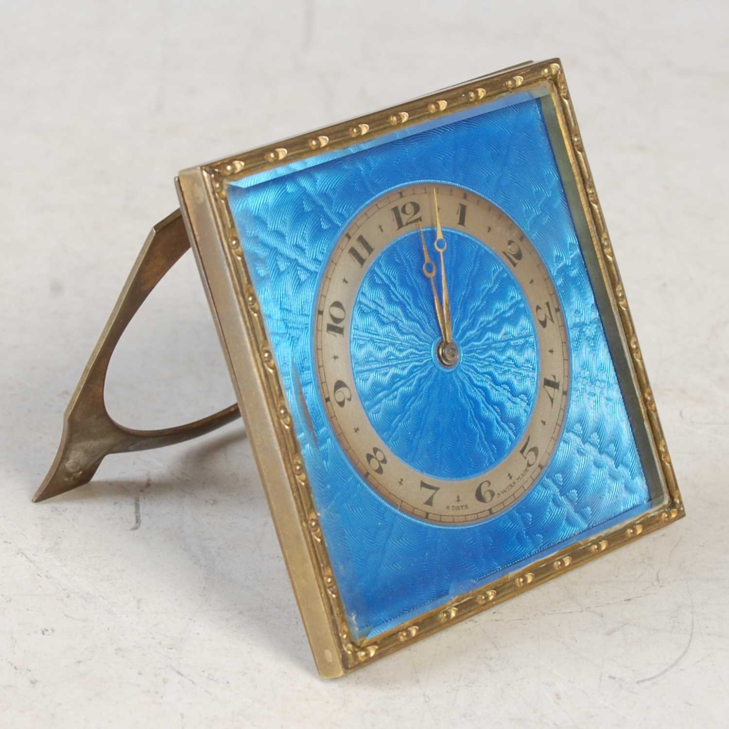Lot 34 - An early 20th century Swiss Made eight-day...