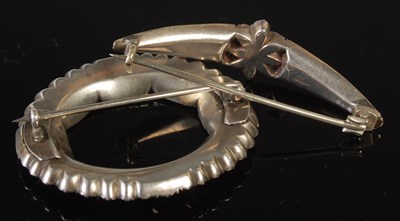 Lot 43 - Two Antique, probably Georgian, white and...