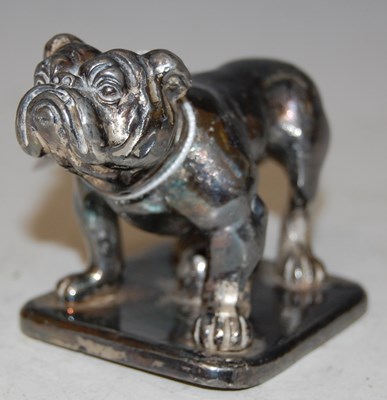 Lot 92 - A vintage chrome plated car mascot in the form...