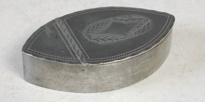 Lot 122 - An early 19th century Britannia metal...