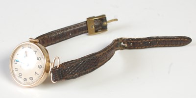 Lot 56 - A vintage ladies 9ct gold cased Rolex...