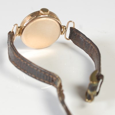 Lot 56 - A vintage ladies 9ct gold cased Rolex...