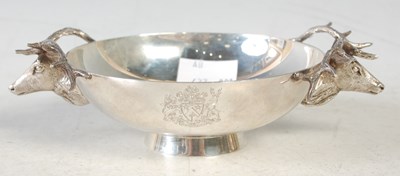 Lot 140 - A modern silver quaich by Hamilton & Inches,...