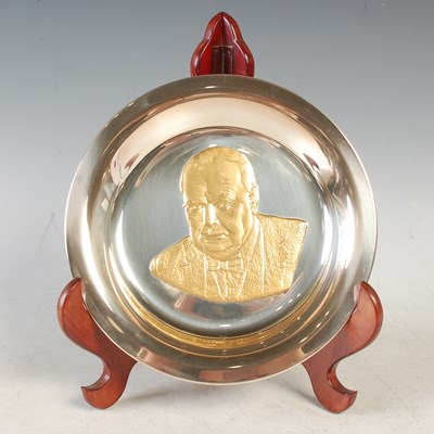 Lot 202 - A filled silver Churchill Centenary Trust...