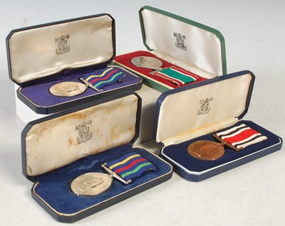 Lot 258 - Four cased medals to include Special...