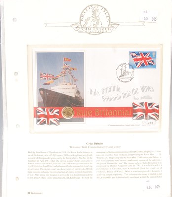 Lot 263 - A Westminster Mint commemorative gold coin...