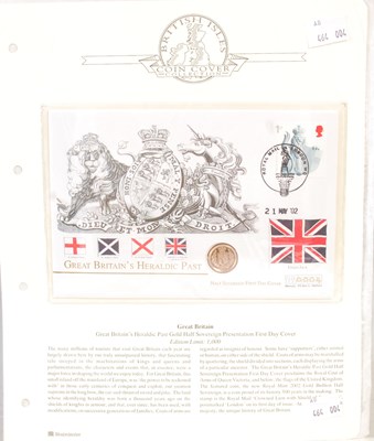 Lot 264 - A Westminster Mint half-sovereign first day...
