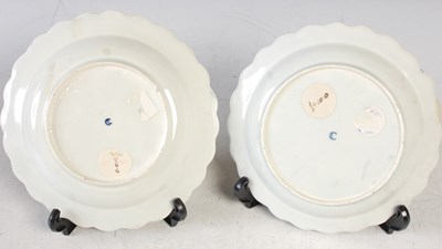 Lot 288 - A pair of 18th century Worcester blue scale...