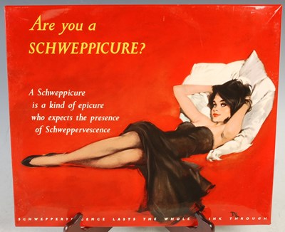 Lot 351 - Advertising Interest - "Are you Schweppicure?...