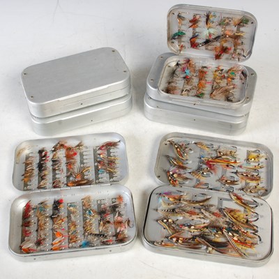 Lot 353 - Fishing Interest - a box of seven assorted...