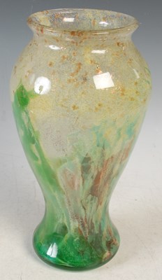 Lot 382 - A Monart glass vase, possibly shape KK,...