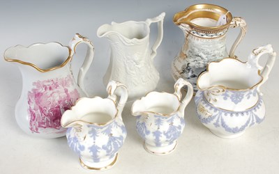 Lot 417 - S. Alcock & Co, The Royal Patriotic jug, with...