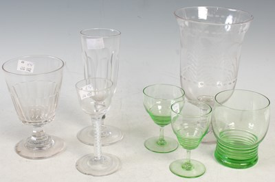 Lot 426 - A collection of assorted glassware to include...