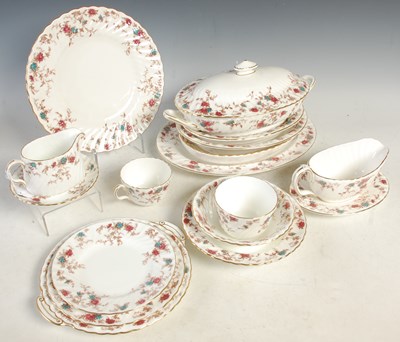 Lot 438 - A Minton Ancestral pattern part tea and dinner...