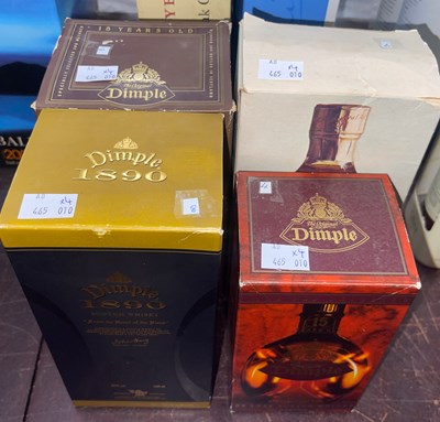 Lot 493 - Four boxed blended Scotch whiskies to include...