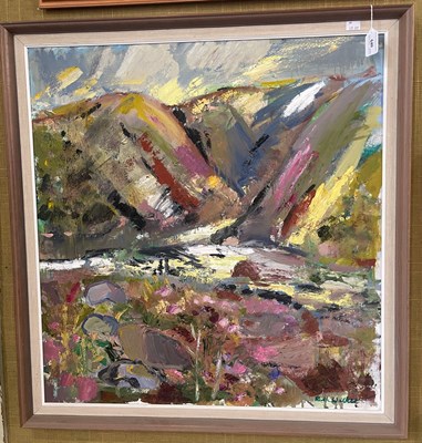 Lot 640 - Ruth Walker  
Landscape in Summer 
oil on...