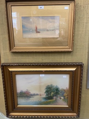 Lot 653 - J M Arondale  
Fishing boat heading out to...