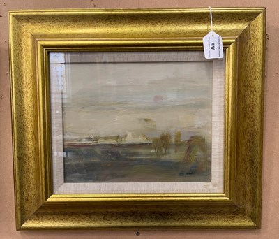 Lot 656 - Mardi Barrie RSW (1931-2004) 
Evening Plain ...
