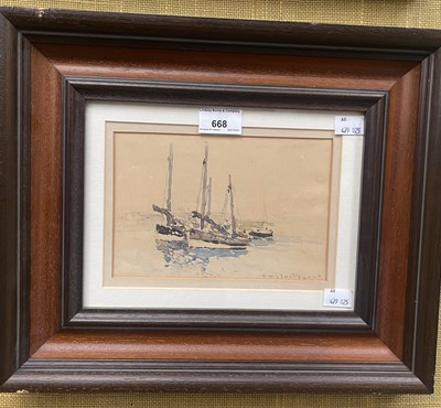 Lot 668 - Robert McGowan Coventry ARSA RSW (1855-1941) ...