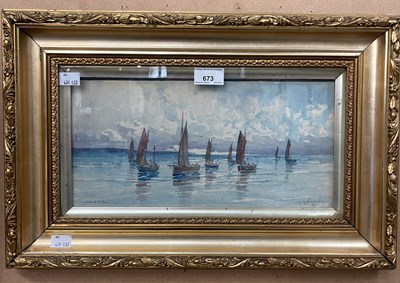 Lot 673 - David Ramsay Cellars  
Homewood  
watercolour,...
